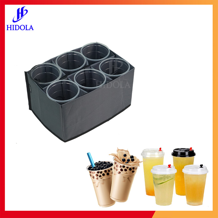 khay gia cố ly trà sữa